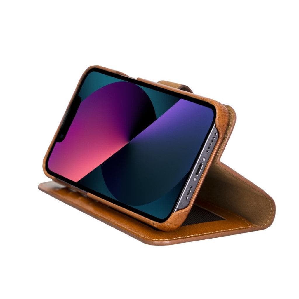 Bayelon F360 Magic Leather Wallet Case for iPhone 13 Pro Max