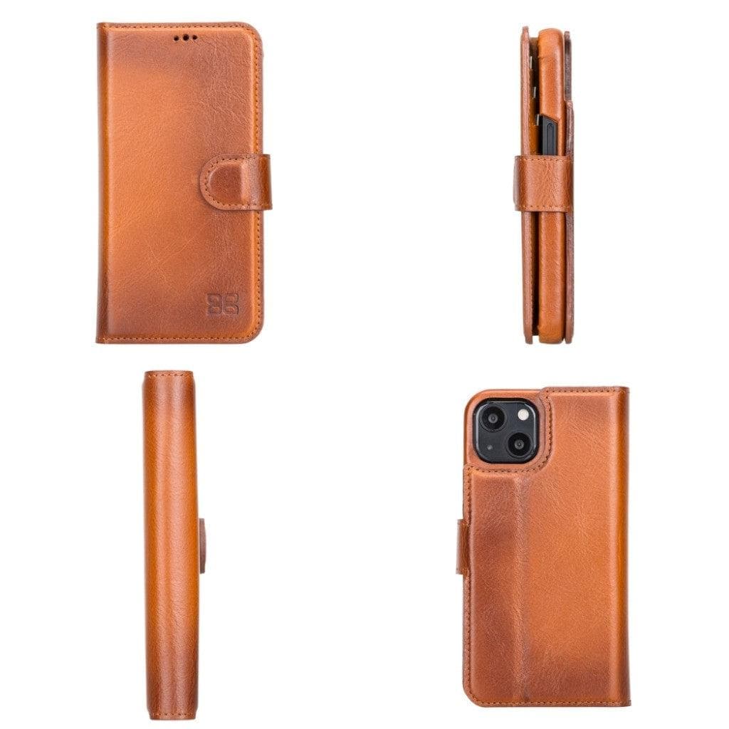 Bayelon F360 Magic Leather Detachable Wallet Case for iPhone 13