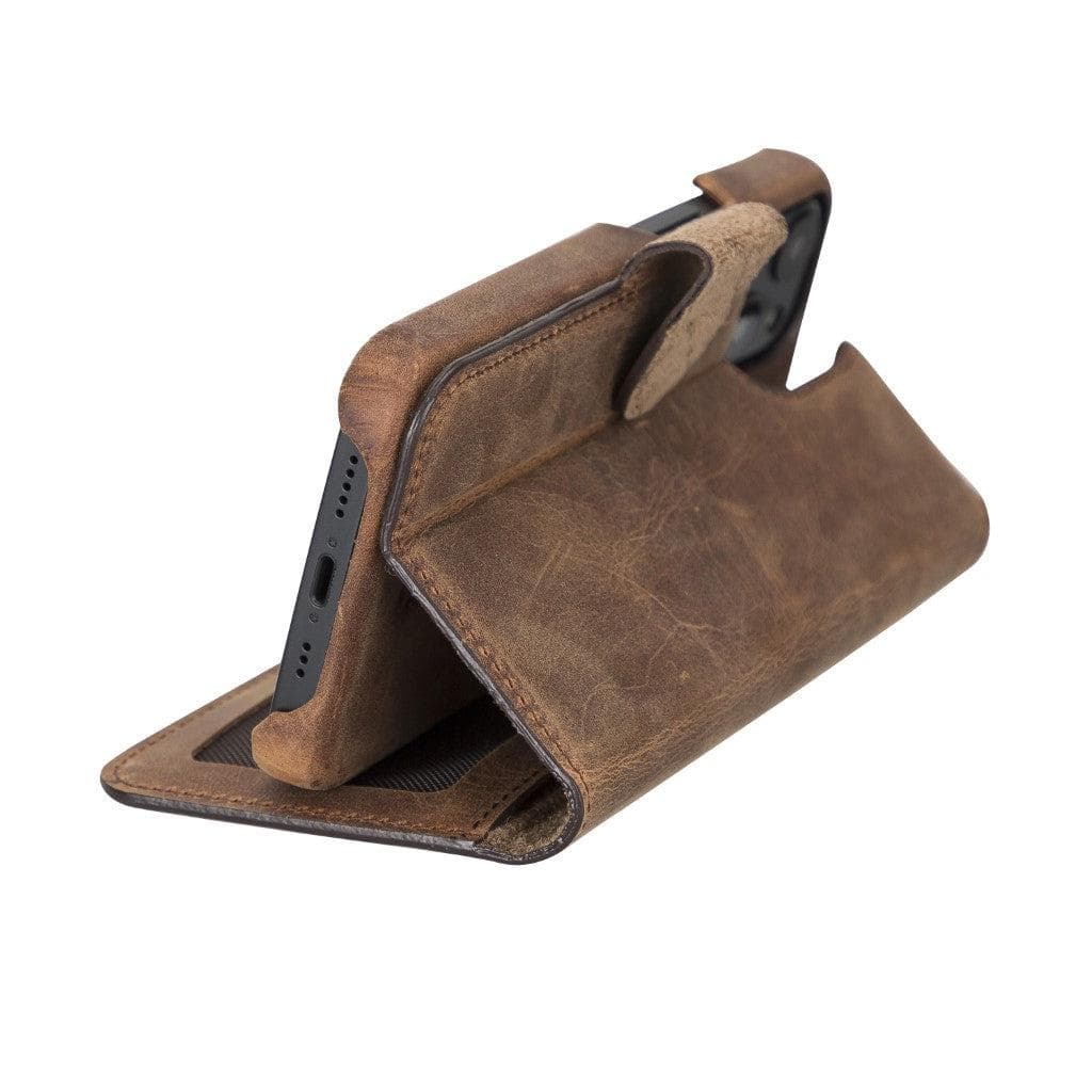 Bayelon F360 Magic Leather Detachable Wallet Case for iPhone 13