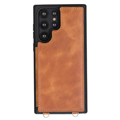 Bayelon Galaxy S23 Ultra Crossbody Leather Case - Bayelon #color_