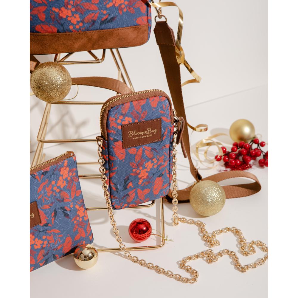 BloominBag Happy Berry Cell Phone Crossbody Bag