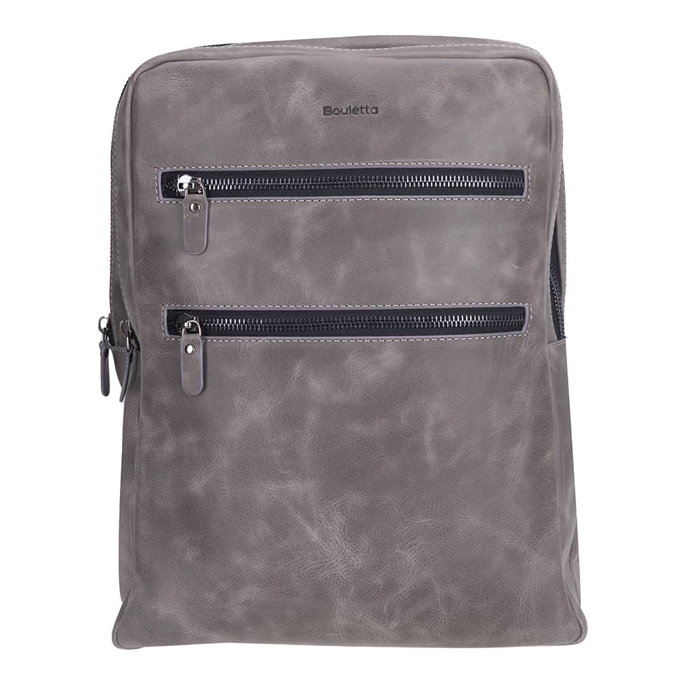 Bayelon Hidden Castle Genuine Leather Laptop Backpack