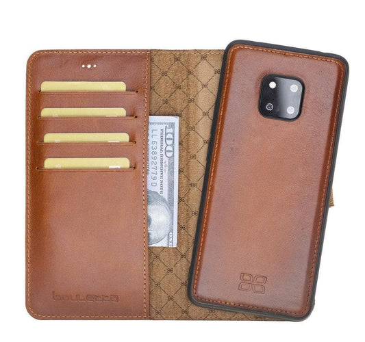 Bouletta Magic Huawei Mate 20 Detachable Leather Wallet Case Tan