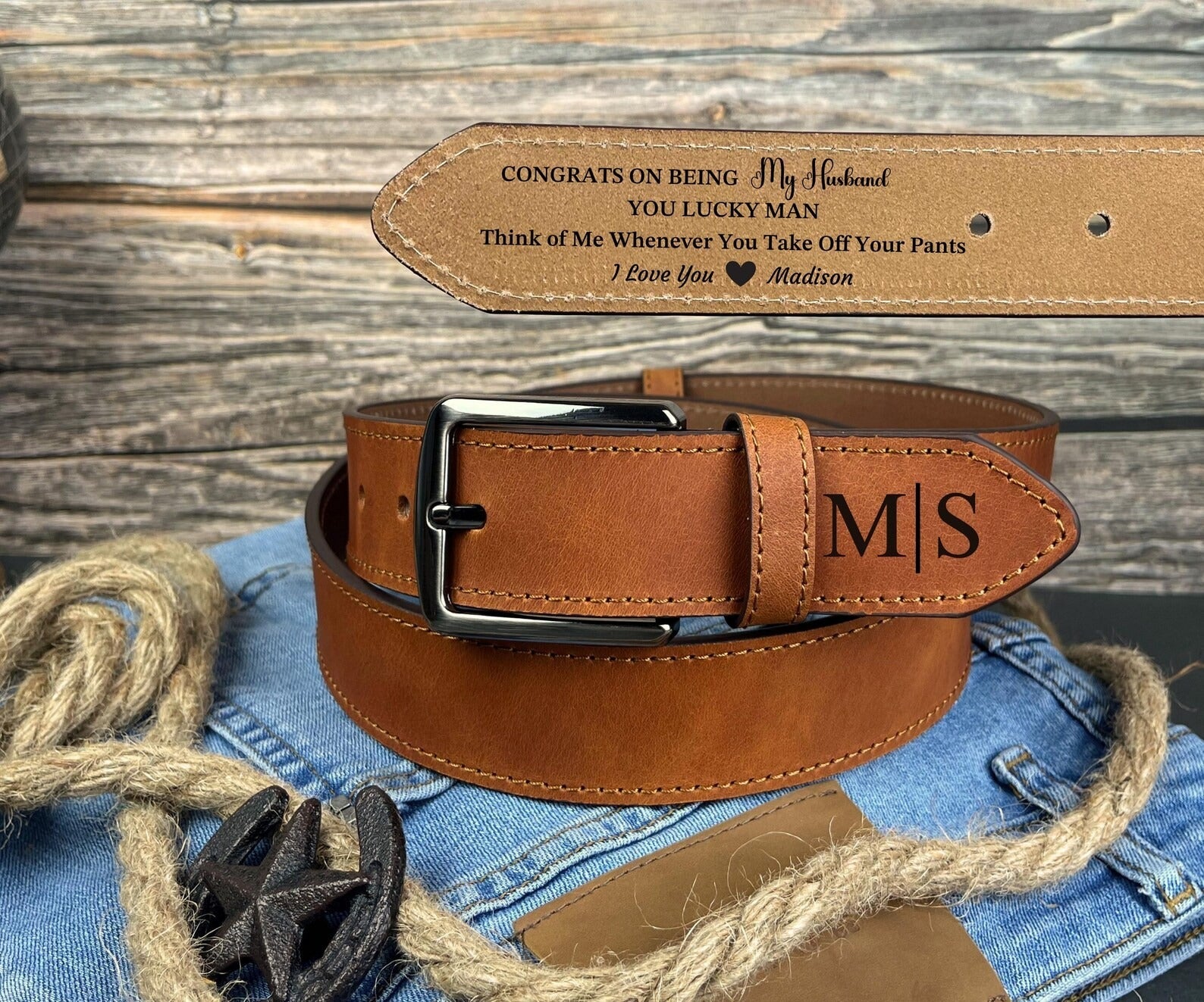 UnBranded Urban Classic Leather Men's Belt