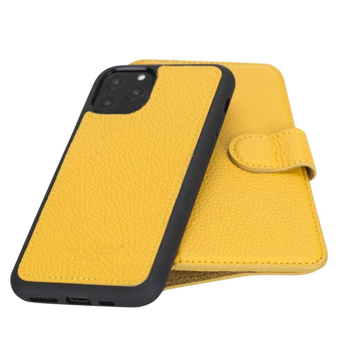 Bayelon iPhone 11 Pro 5.8" Leather Detachable Magnetic Wallet Case