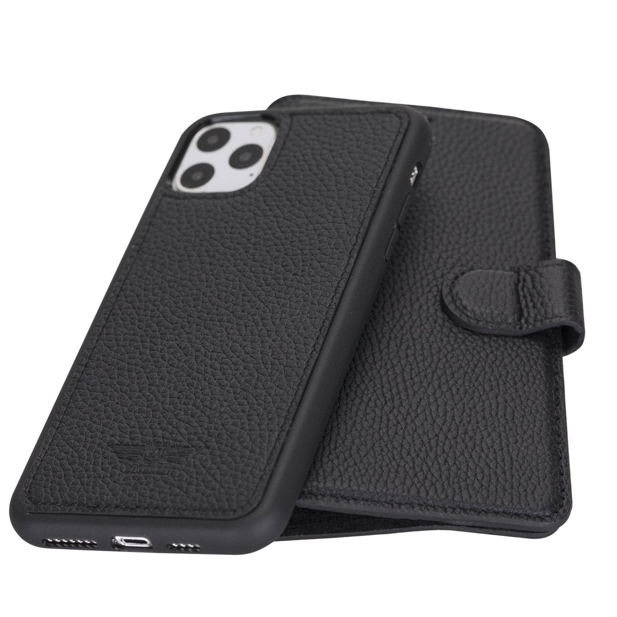 Bayelon iPhone 11 Pro Max 6.5" Leather Detachable Magnetic Wallet Case #color_