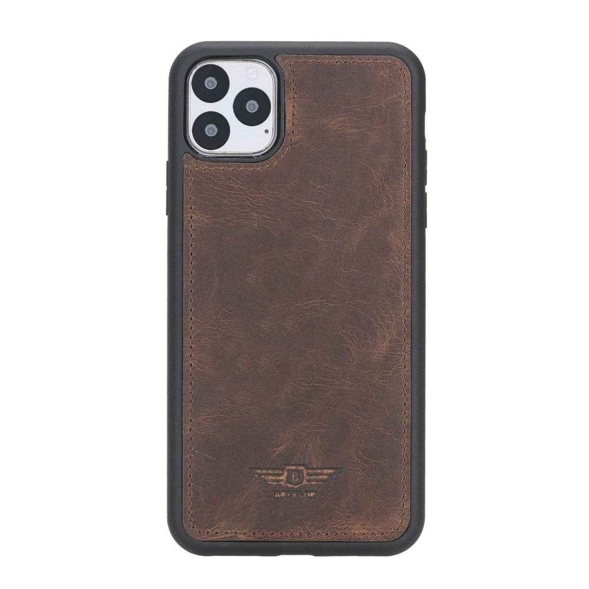 Bayelon iPhone 11 Pro Max 6.5" Leather Detachable Magnetic Wallet Case