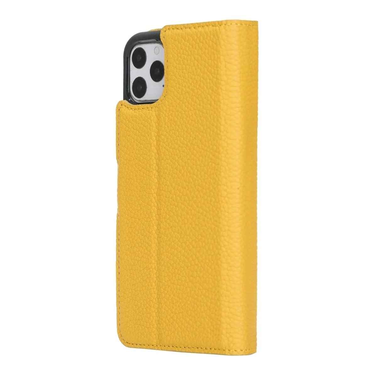 Bayelon iPhone 11 Pro Max 6.5" Leather Detachable Magnetic Wallet Case