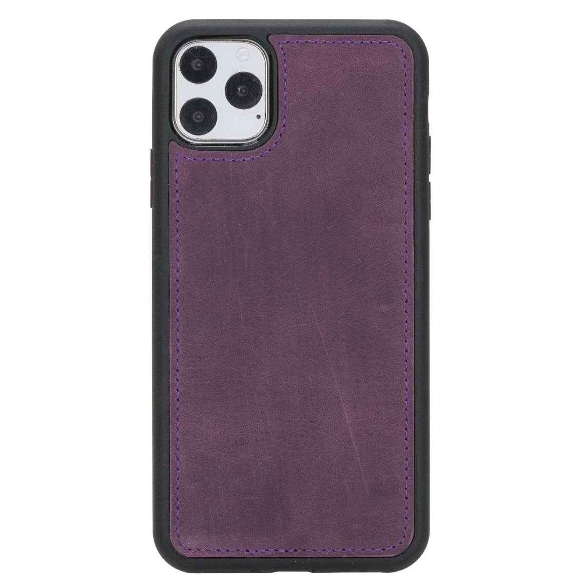 Bayelon iPhone 11 Pro Max 6.5" Leather Detachable Magnetic Wallet Case