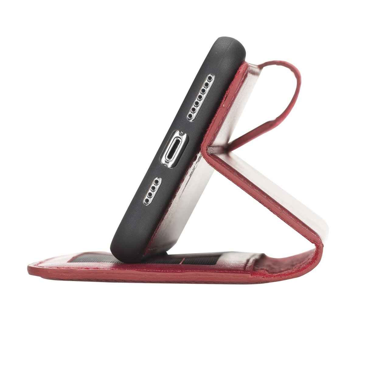 Bayelon iPhone 11 Pro Max 6.5" Leather Detachable Magnetic Wallet Case