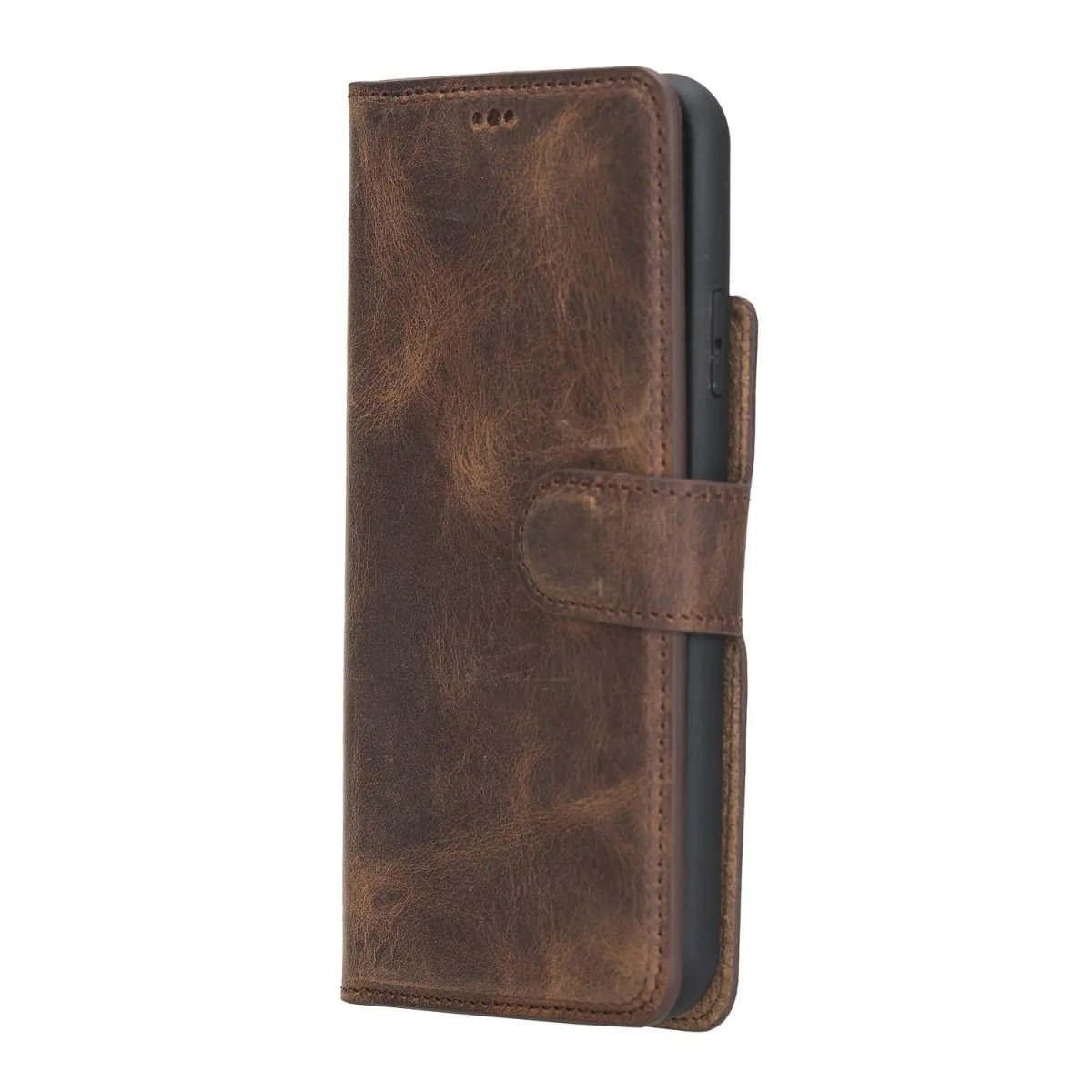 Bayelon iPhone 11 Pro Max 6.5" Leather Detachable Magnetic Wallet Case #color_