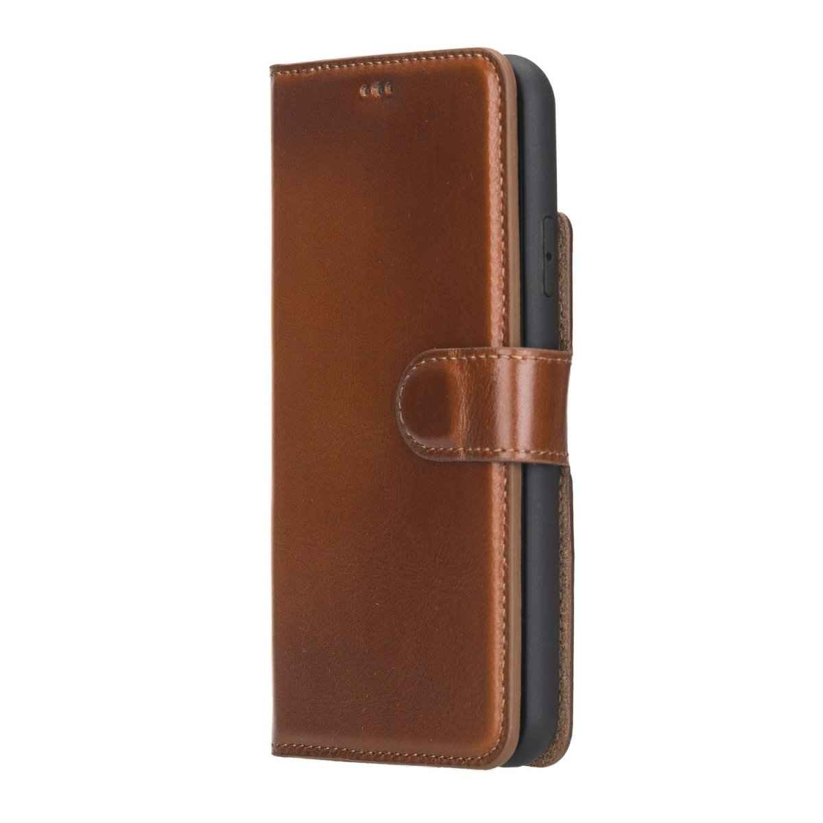Bayelon iPhone 11 Pro Max 6.5" Leather Detachable Magnetic Wallet Case