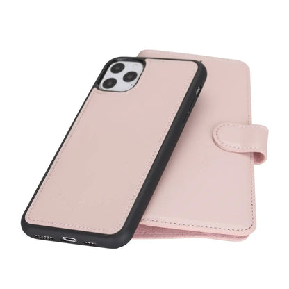 Bayelon iPhone 11 Pro Max 6.5" Leather Detachable Magnetic Wallet Case #color_