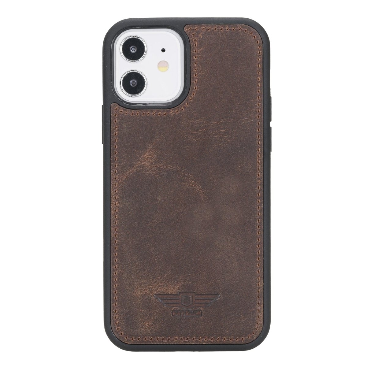 Bayelon iPhone 12 / 12 Pro 6.1" Leather Detachable Magnetic Wallet Case #color_