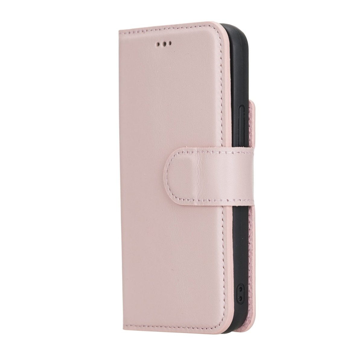 Bayelon iPhone 12 Mini 5.4" Leather Magnetic Detachable Wallet Case #color_