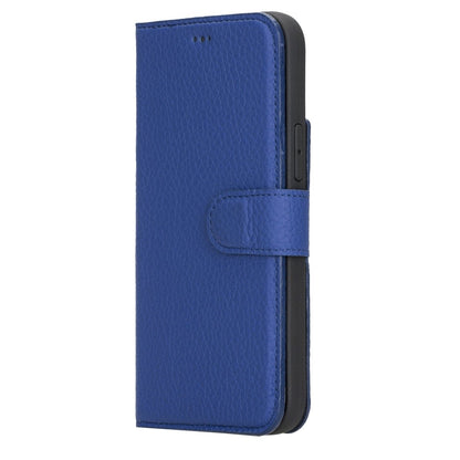 Bayelon iPhone 12 Pro Max 6.7" Leather Detachable Magnetic Wallet Case #color_