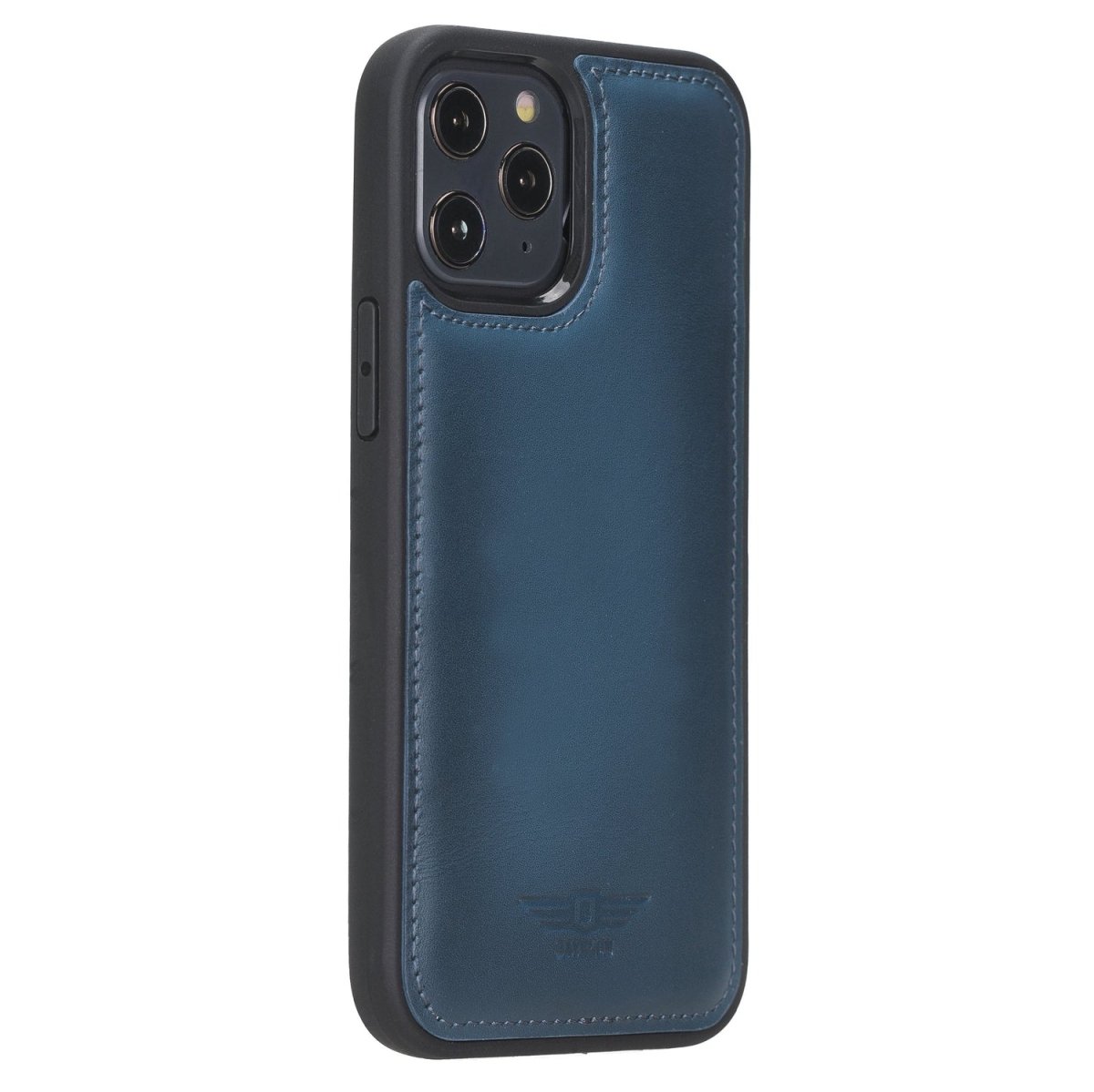 Bayelon iPhone 12 Pro Max 6.7" Leather Snap-on Back Cover #color_