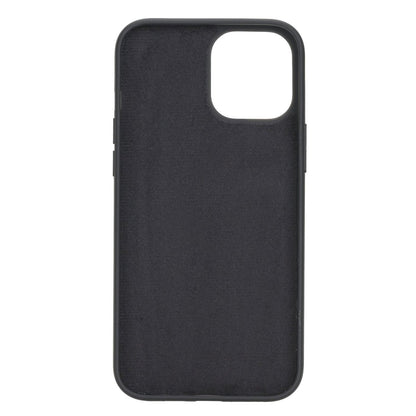 Bayelon iPhone 12 Pro Max 6.7" Leather Snap-on Back Cover #color_