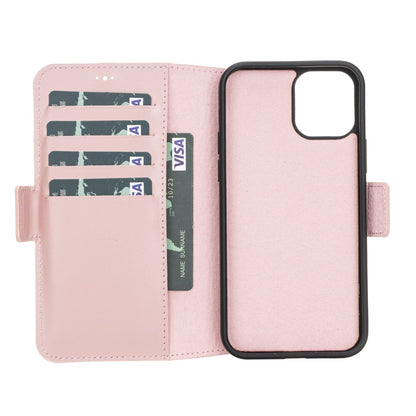 Bayelon iPhone 12 Pro Max Leather Wallet Case #color_