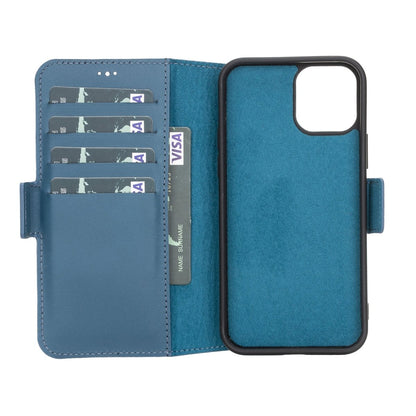 Bayelon iPhone 12 Pro Max Leather Wallet Case #color_