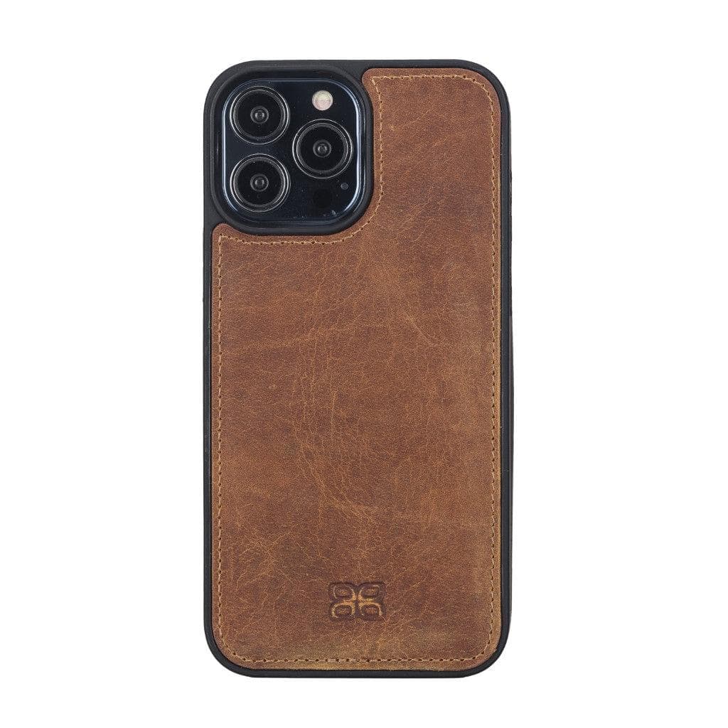 Bayelon Flex Cover Genuine Leather Case for iPhone 13 Pro Max