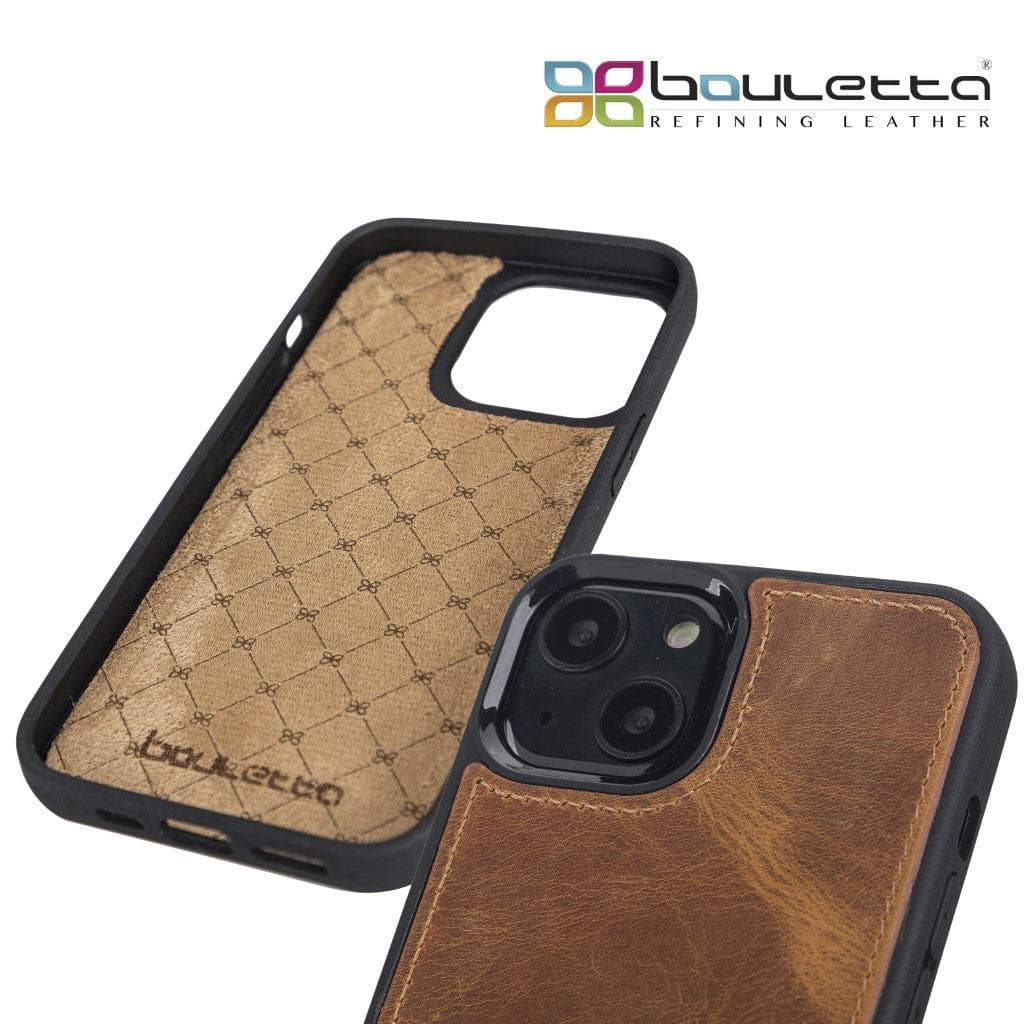 Bayelon Flex Cover Genuine Leather Case for iPhone 13 Pro Max