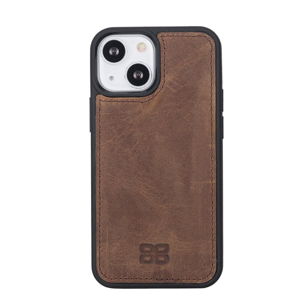 Bayelon Flex Cover Genuine Leather iPhone 13 Case - Bayelon