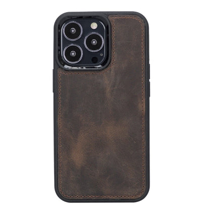 Bayelon iPhone 13 Pro Trifold Leather Wallet Case #color_