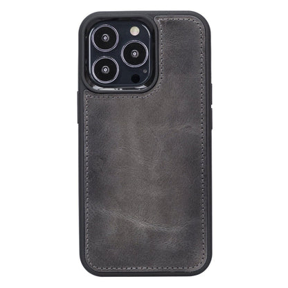 Bayelon iPhone 13 Pro Trifold Leather Wallet Case #color_