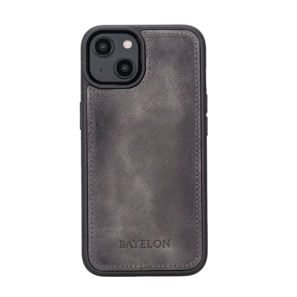 Bayelon iPhone 14 Plus Detachable Leather Wallet Case with Kickstand #color_