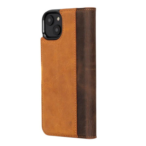 Bayelon iPhone 14 Plus Detachable Leather Wallet Case with Kickstand #color_