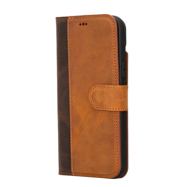 Bayelon iPhone 14 Plus Detachable Leather Wallet Case with Kickstand #color_