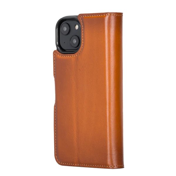 Bayelon iPhone 14 Plus Detachable Leather Wallet Case with Kickstand #color_