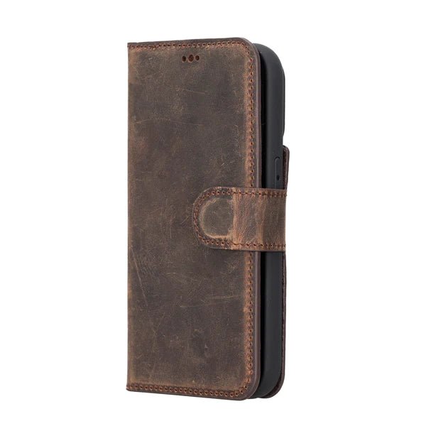 Bayelon iPhone 14 Pro Detachable Leather Wallet Case with Kickstand #color_