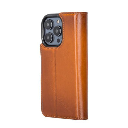 Bayelon iPhone 14 Pro Detachable Leather Wallet Case with Kickstand #color_