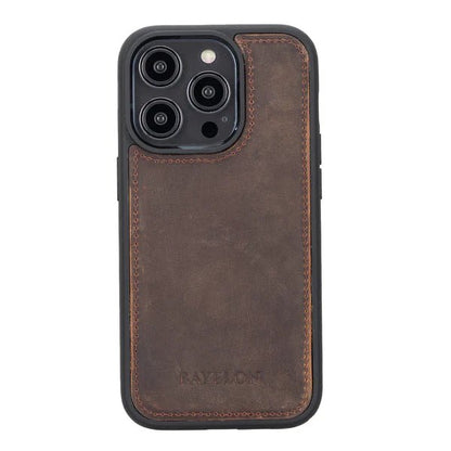 Bayelon iPhone 14 Pro Detachable Leather Wallet Case with Kickstand #color_