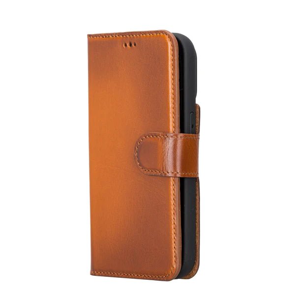 Bayelon iPhone 14 Pro Detachable Leather Wallet Case with Kickstand #color_