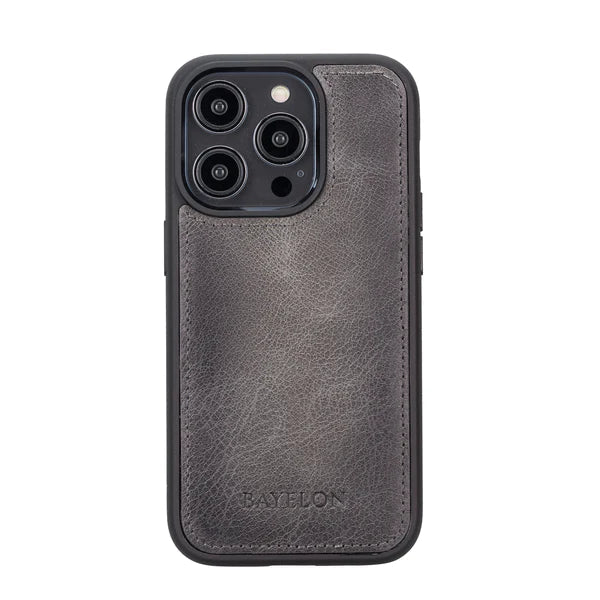 Bayelon iPhone 14 Pro Detachable Leather Wallet Case with Kickstand #color_