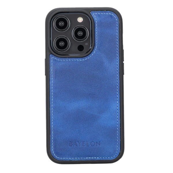 Bayelon iPhone 14 Pro Max Detachable Leather Wallet Case with Kickstand #color_