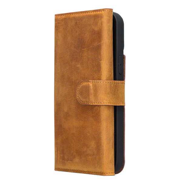 Bayelon iPhone 14 Pro Trifold Leather Wallet Cases #color_