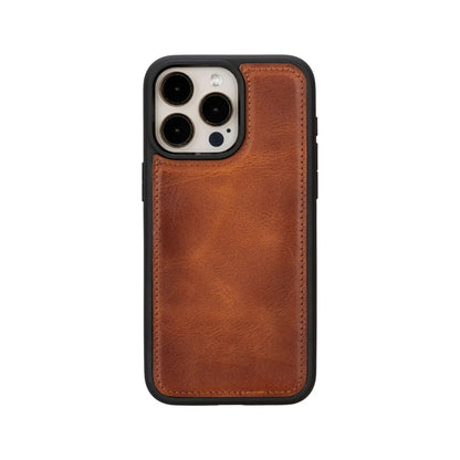 Bayelon iPhone 15 Pro Max Snap-On Case #color_ Vintage Brown