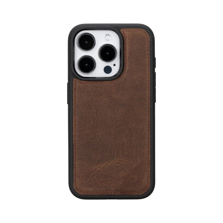 MagSafe Compatible iPhone 15 Pro Detachable Leather Wallet Case | Bayelon