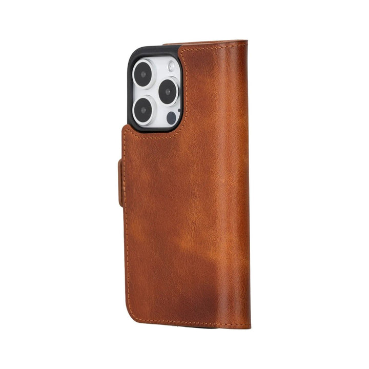 iPhone 15 Pro Flip Cover Wallet Case - Bayelon