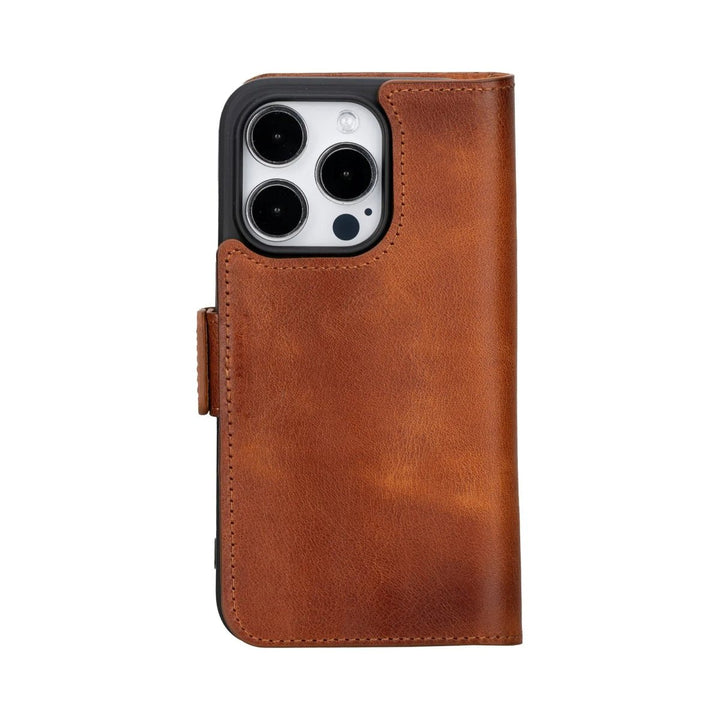 iPhone 15 Pro Flip Cover Wallet Case - Bayelon