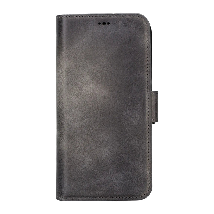 MagSafe Compatible iPhone 15 Pro Max Leather Wallet Case | Bayelon