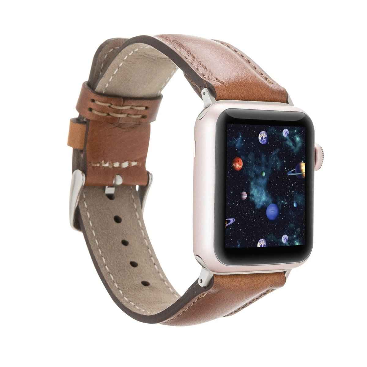 Bayelon Leather Apple iWatch Padded Strap