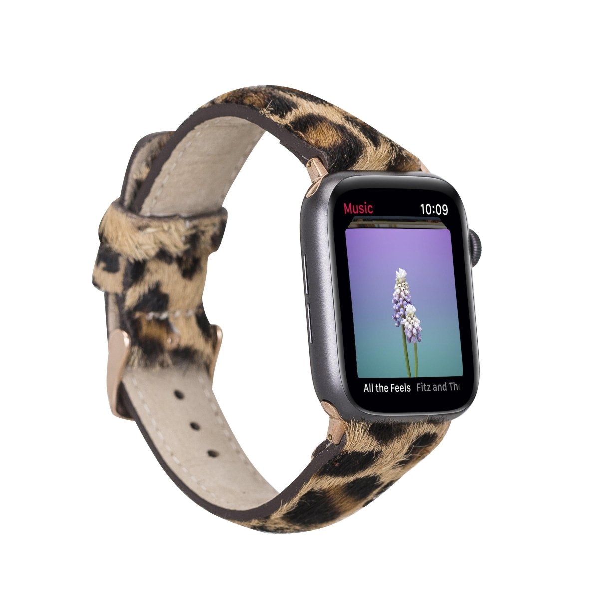 Bayelon Leather Apple iWatch Padded Strap #color_