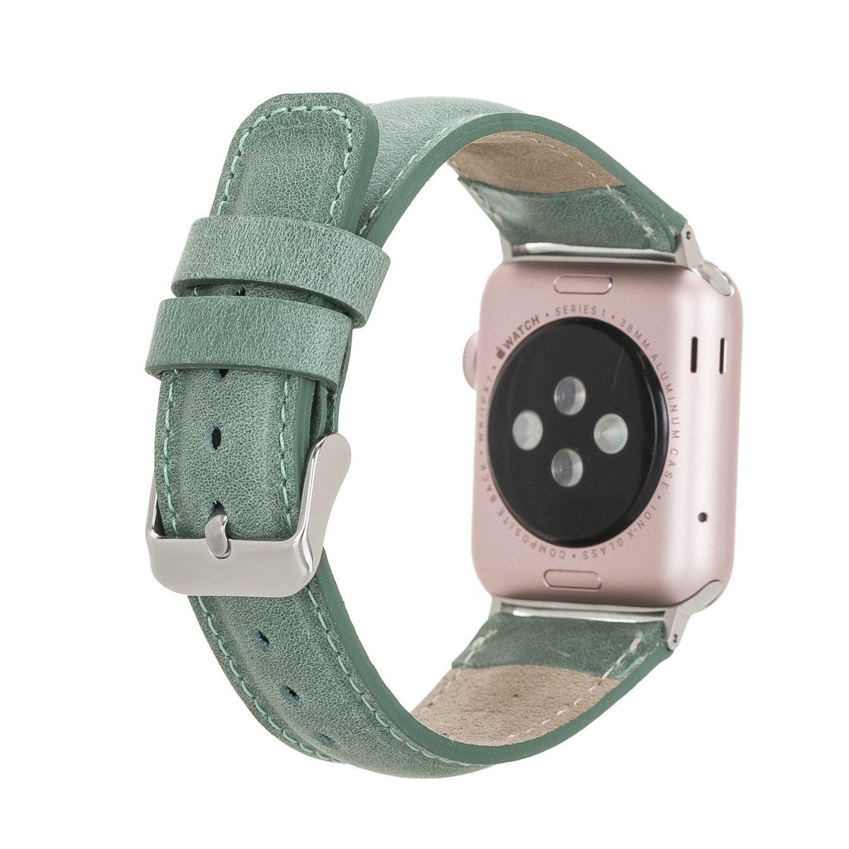 Bayelon Leather Apple iWatch Padded Strap #color_