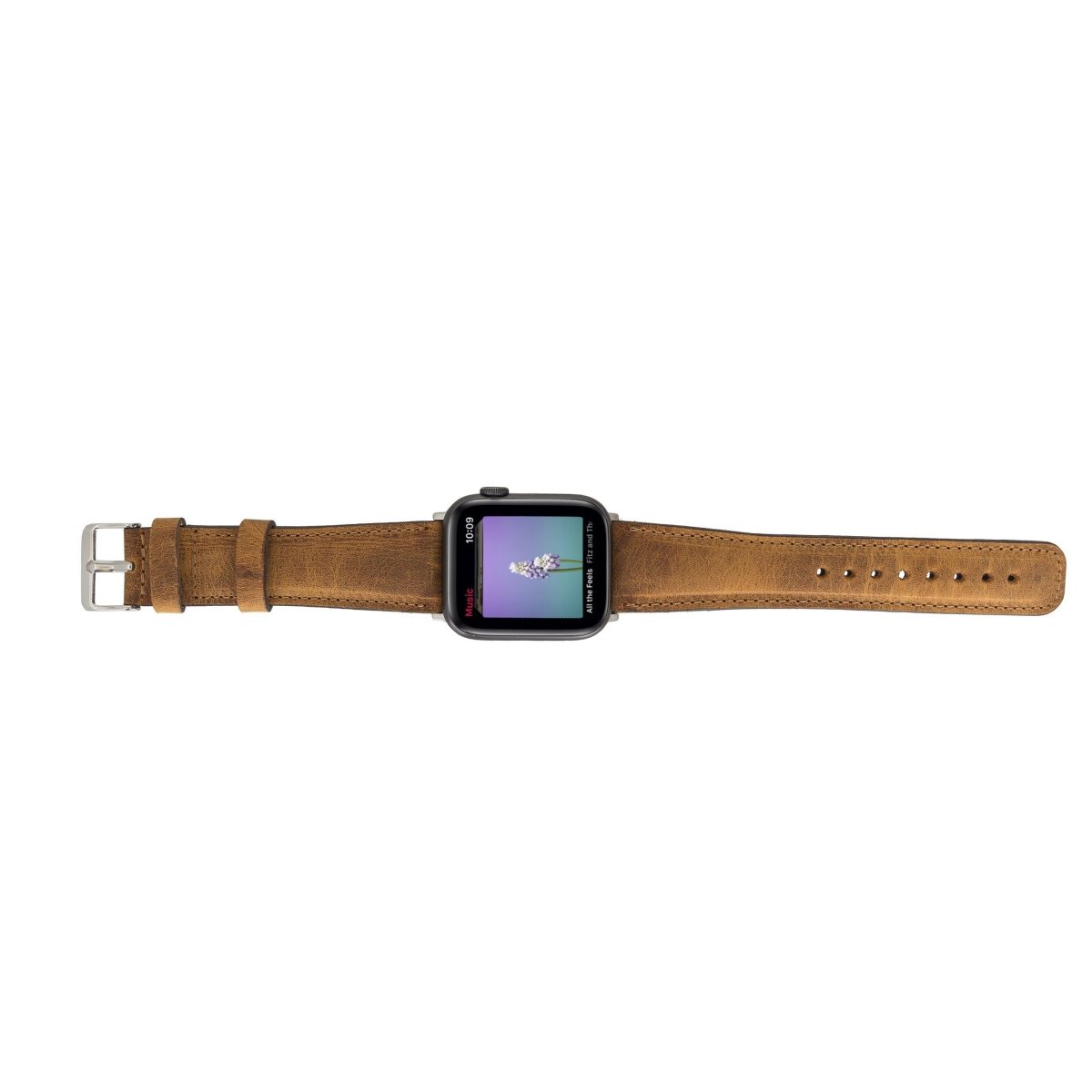 Bayelon Leather Apple iWatch Padded Strap #color_