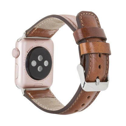 Bayelon Leather Apple iWatch Padded Strap #color_